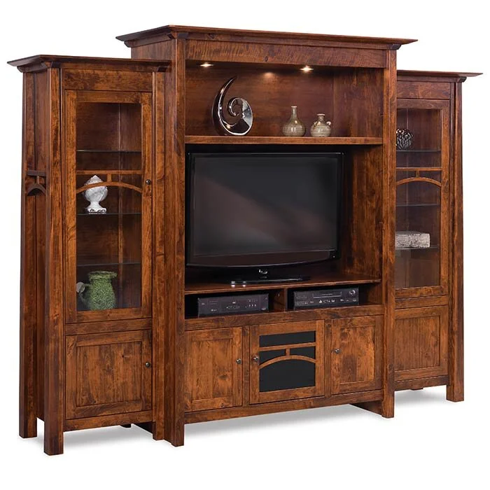 Artesa Amish 3-Piece Entertainment Center