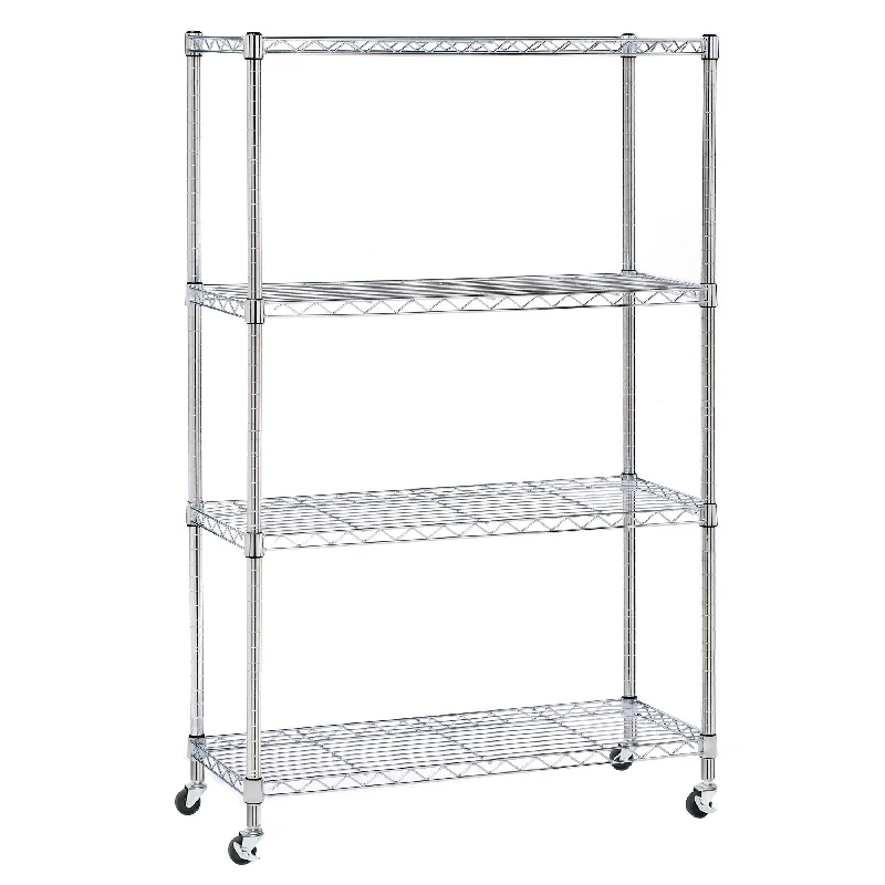 4-Tier NSF Steel Shelving