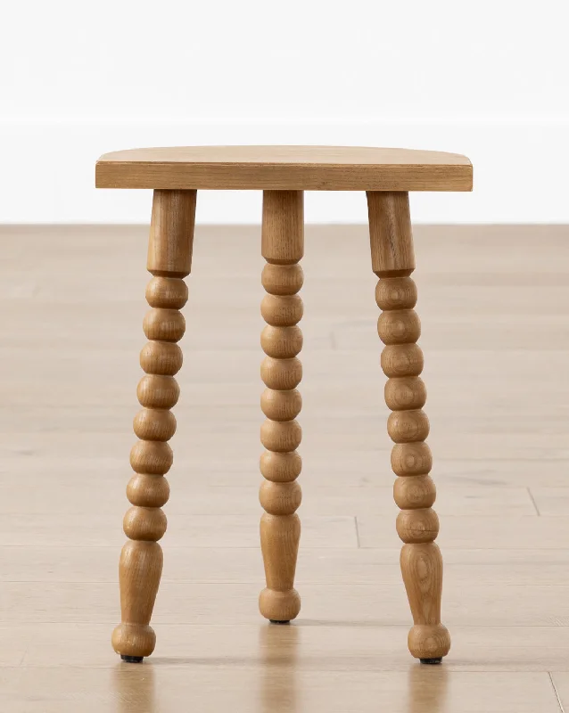 Alice Honey Wood Stool