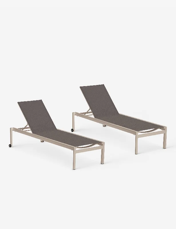 Batton Indoor / Outdoor Chaise (Set of 2)