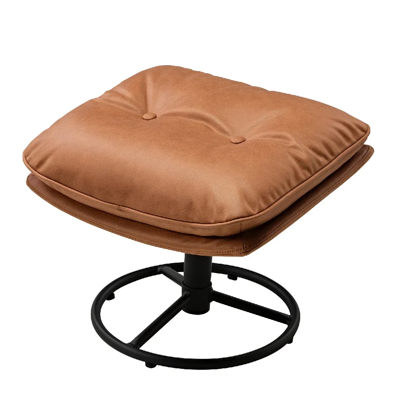 Camden, Tufted Upholstered Ottoman