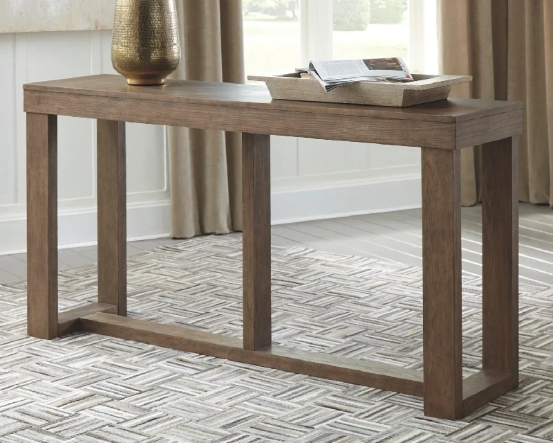 Cariton Sofa Table Gray by Ashley Furniture