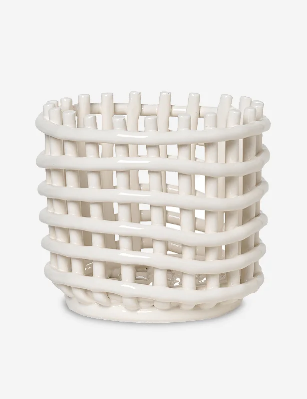 Ceramic Basket by Ferm Living