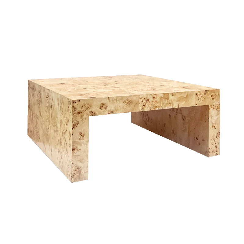 Chloé Burl Square Coffee Table