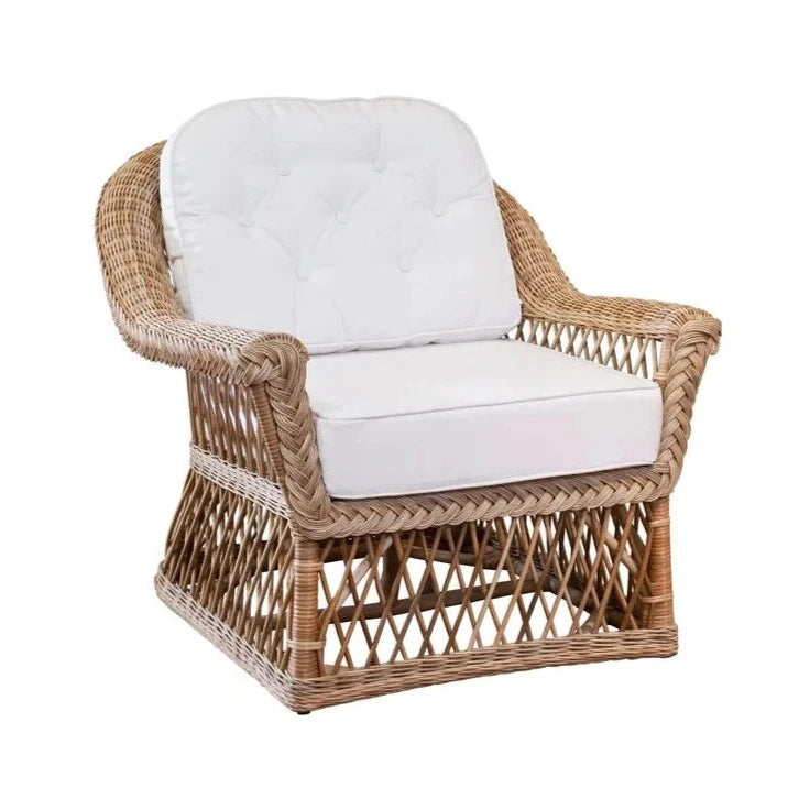 Coastal Woven Lounge Chair