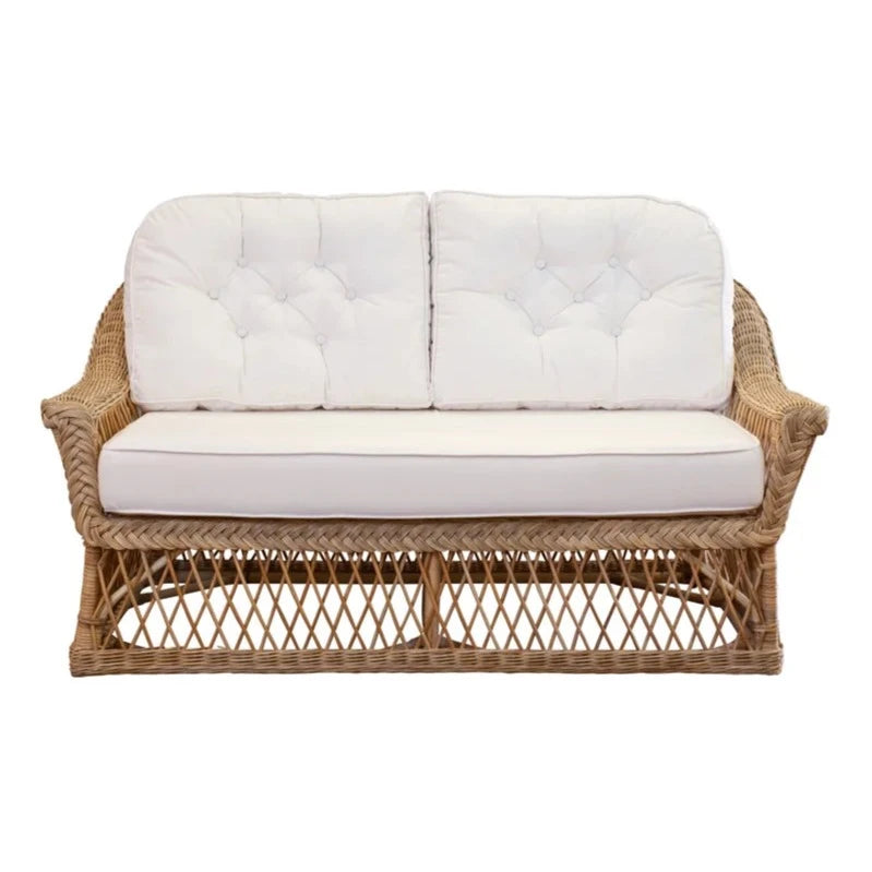 Coastal Woven Lounge Loveseat