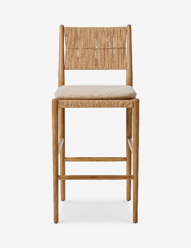 Dara Bar and Counter Stool by Amber Lewis x Four Hands