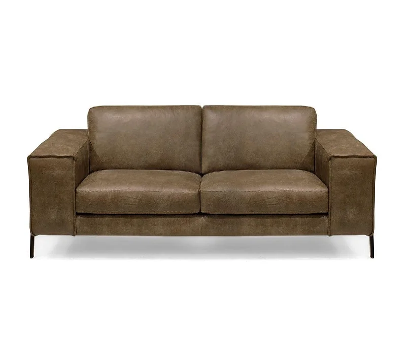 Dean Leather Loveseat