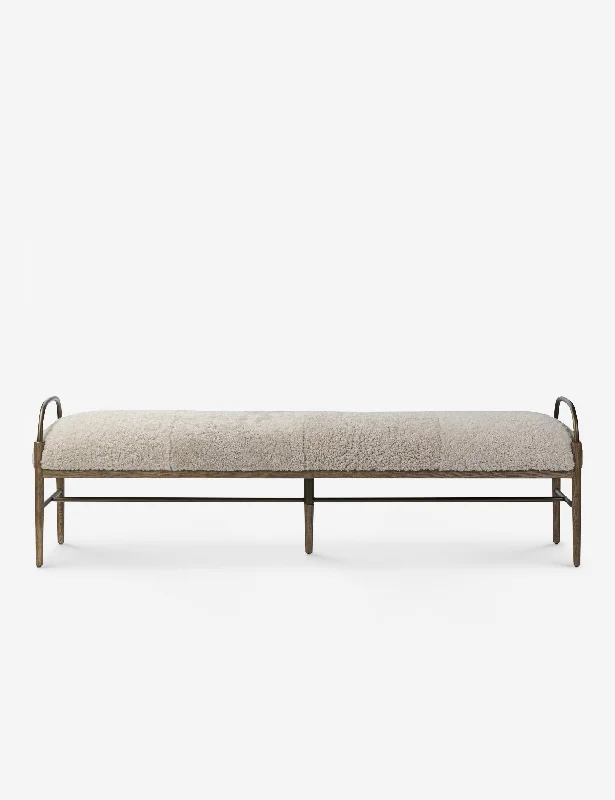 Demi Bench by Amber Lewis x Four Hands