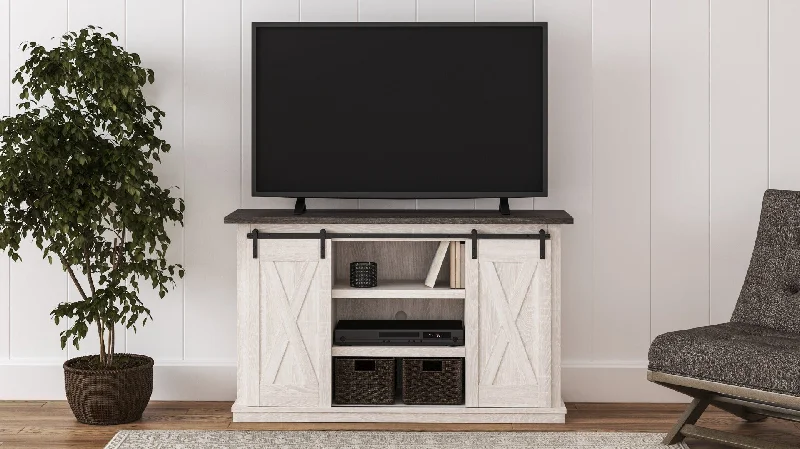 Dorrinson Medium TV Stand Two-tone by Ashley Furniture