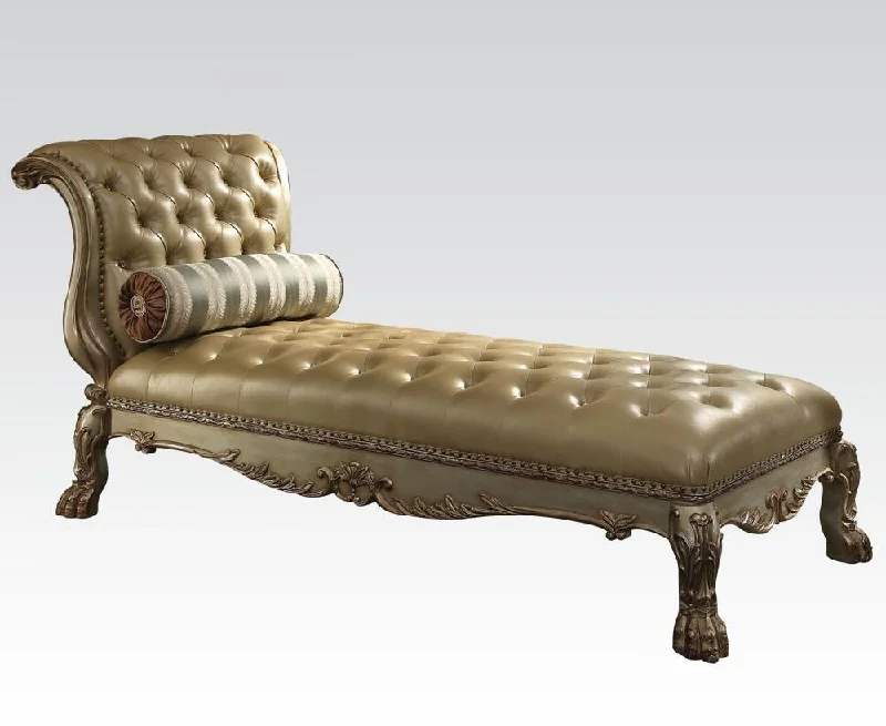 Dresden Collection 96489 82" Chaise with Accent Pillow - $400