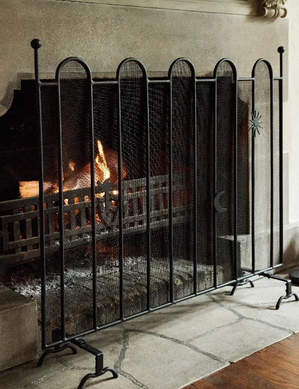 Este Fireplace Screen by Sarah Sherman Samuel