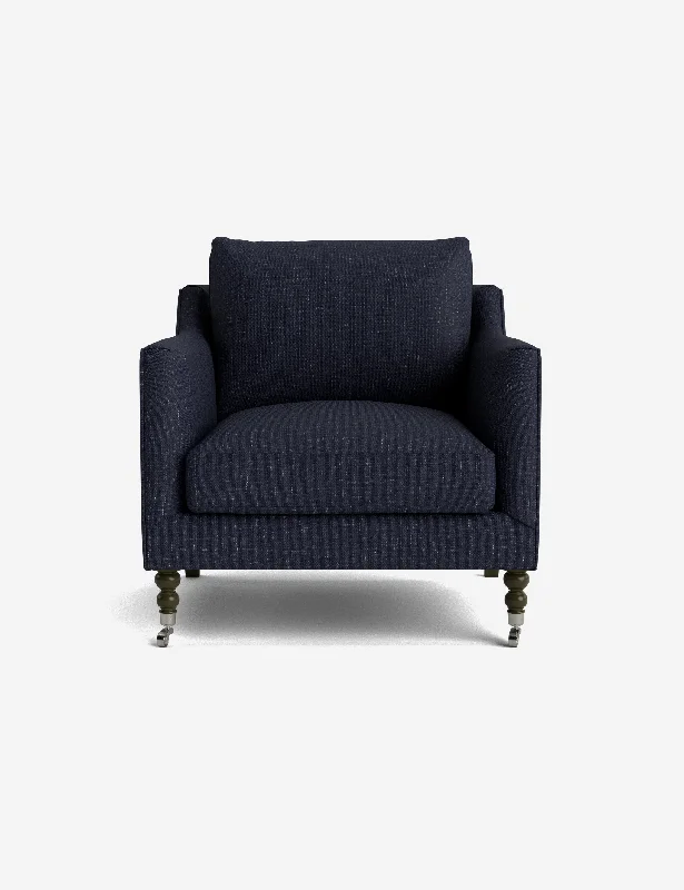 Navy Performance Linen