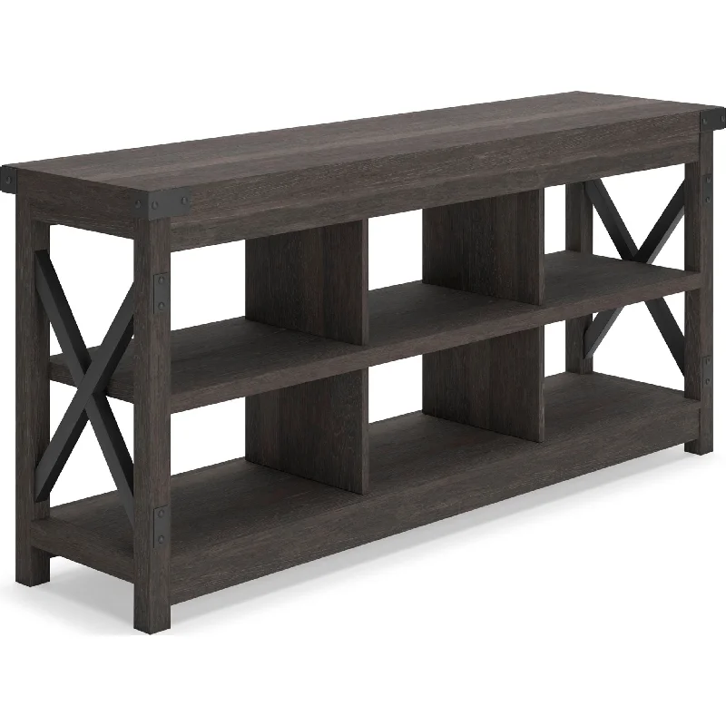 Freedan TV Stand - Grayish Brown