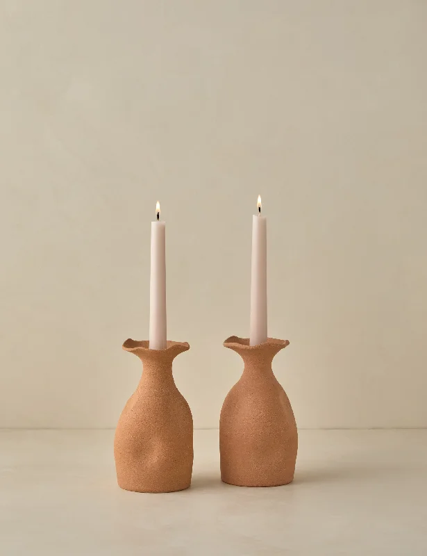 Helen Candle Holders (Set of 2) by dumæ