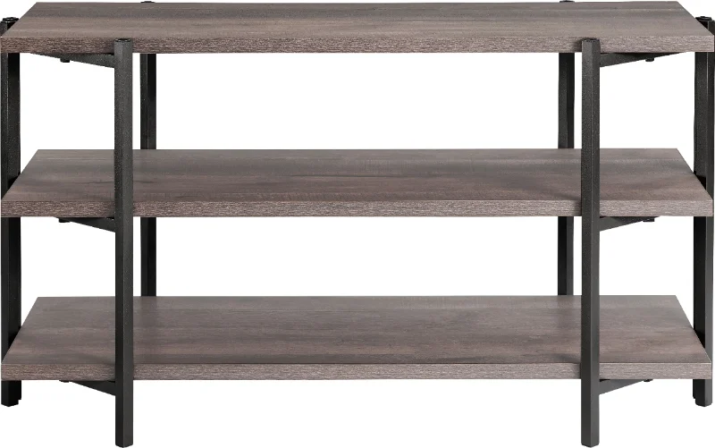 Insignia™ - TV Cabinet for Most TVs Up to 50" - Dark Wood