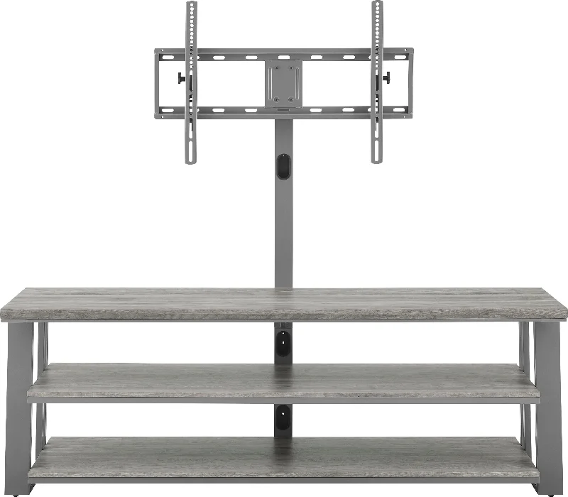 Insignia™ - TV Stand for Most Flat-Panel TVs Up to 75" - Gray