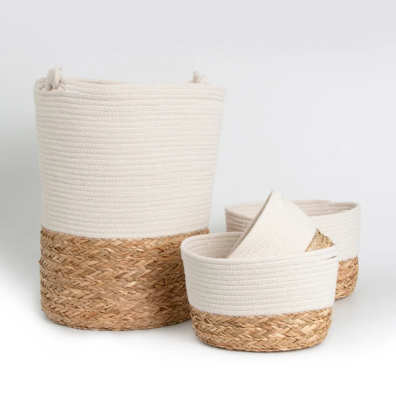 Laundry Baskets and Hampers, Set of 4