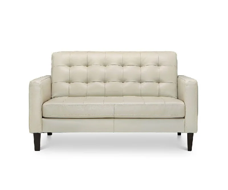 Laura Leather Loveseat