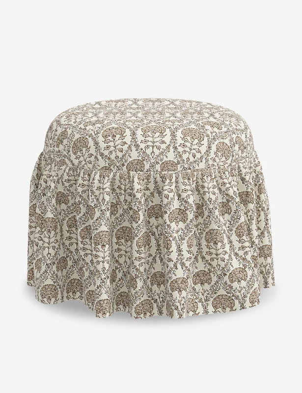 Ivory Blockprint Floral