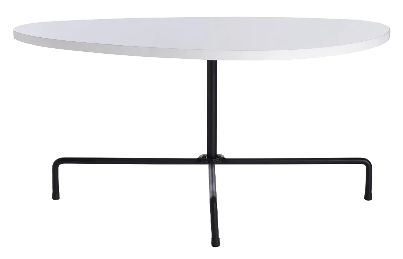 Lenna Tripod Coffee Table - White