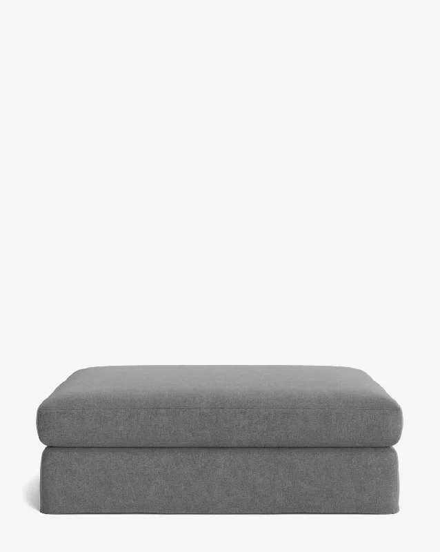 Macy Slipcover Ottoman