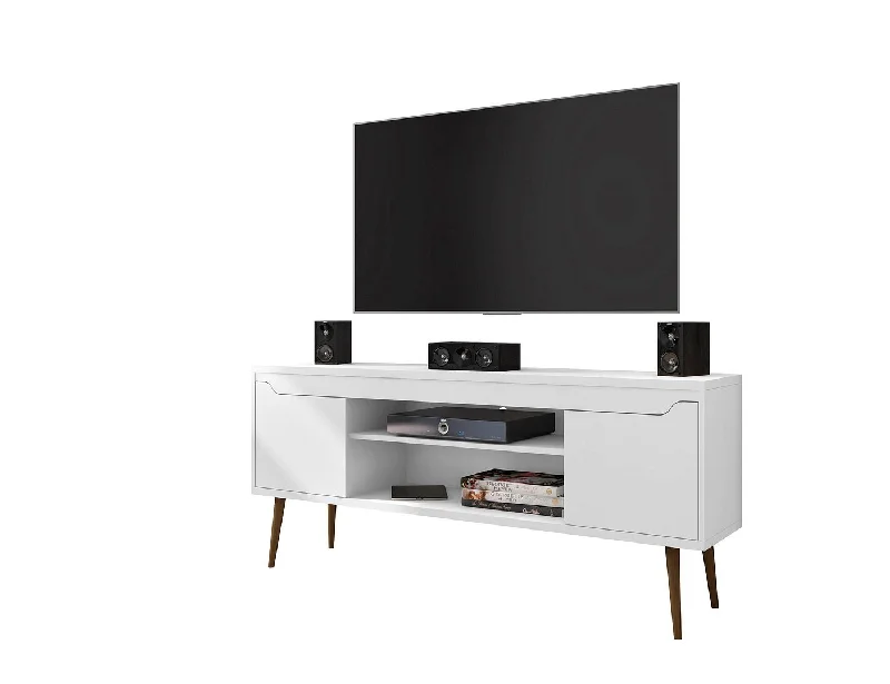 Manhattan Comfort Bradley 62.99 TV Stand in White