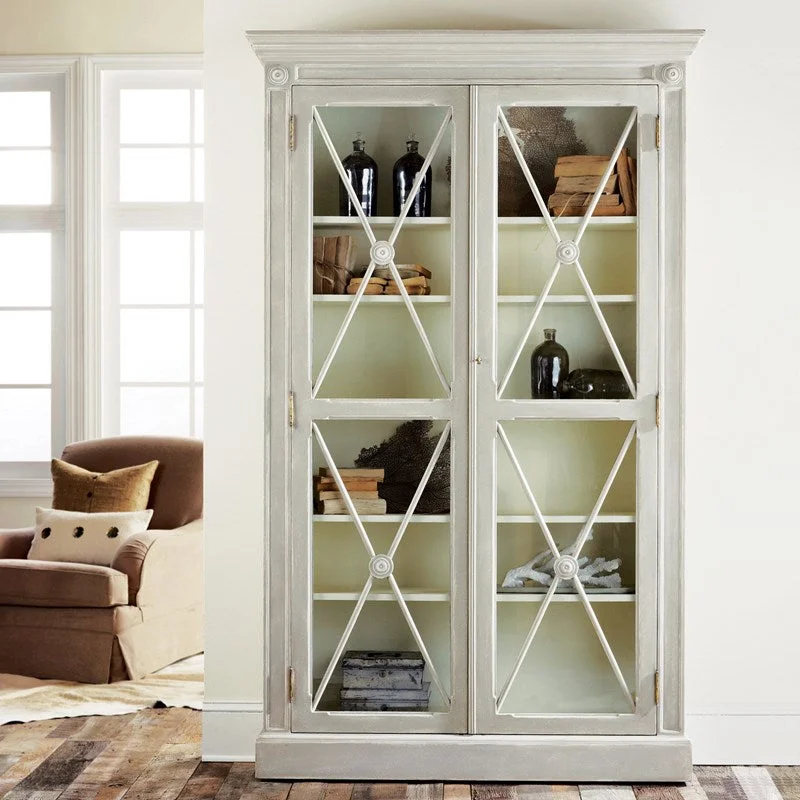 Modern History Swedish Two-Door Bookcase