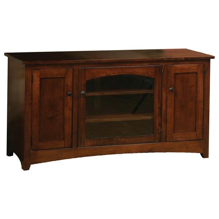 Modern Shaker 60" x 30" Amish TV Stand