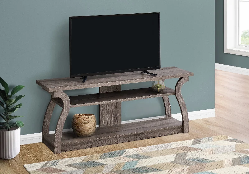 Monarch Tv Stand 60"L Dark Taupe