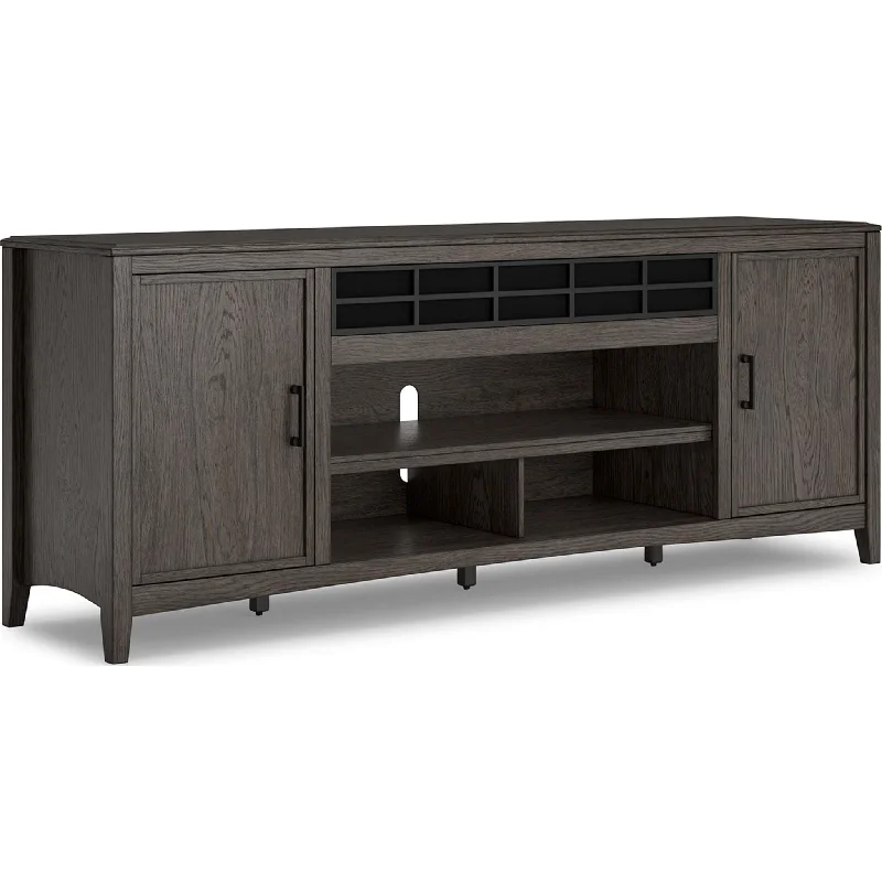 Montillan TV Stand - Grayish Brown