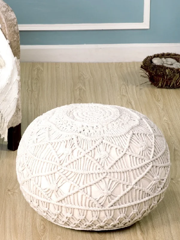 Mystic Macram, Pouf Ottoman