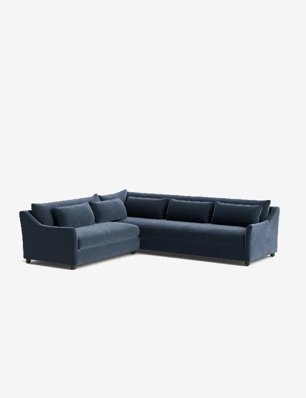 Blue Modern Velvet