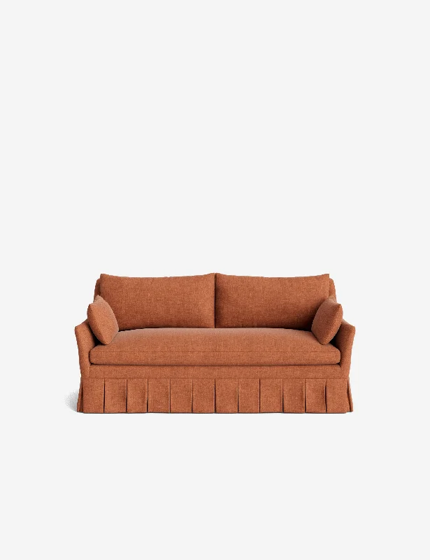 Terracotta Linen Weave