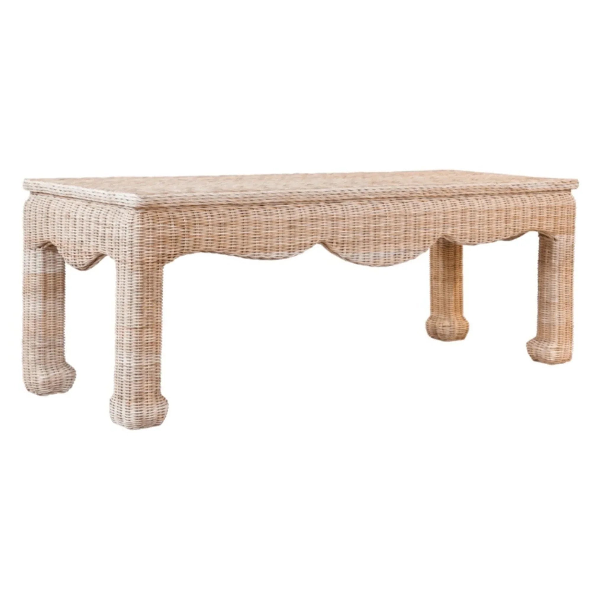 Rattan Ming Style Bench