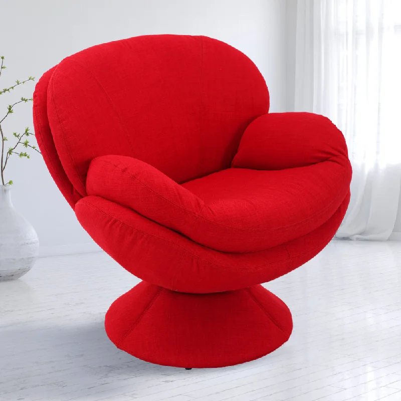 Relax-R™ Port Leisure Accent Chair in Red Fabric