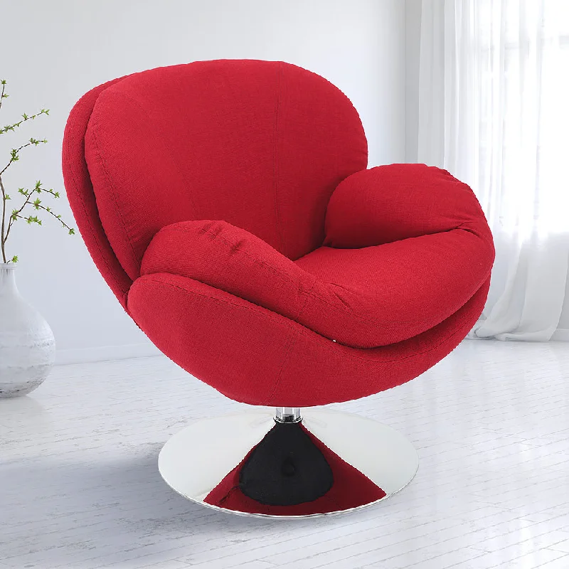 Relax-R™ Strand Leisure Accent Chair in Red Fabric