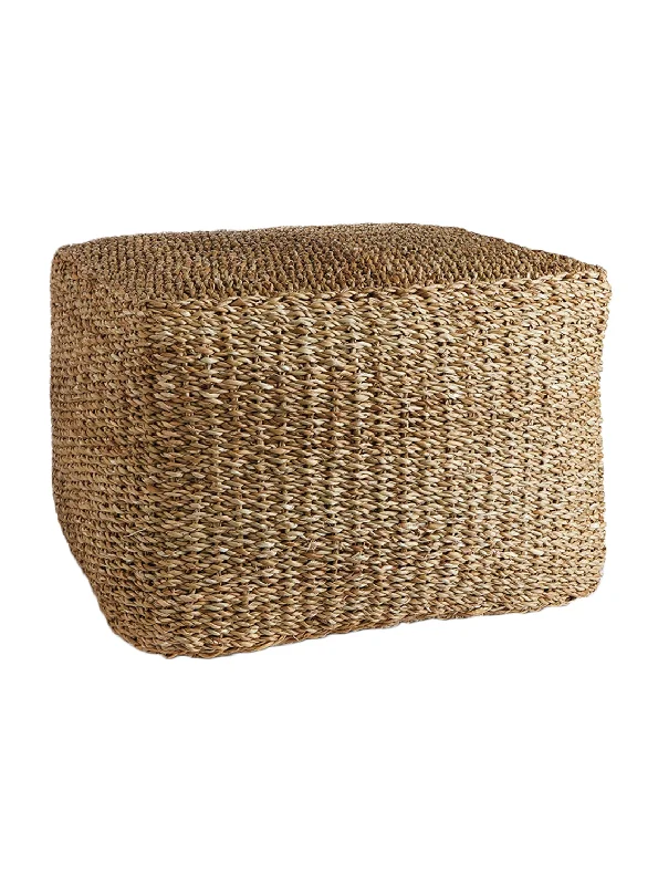 Seagrass Square Ottoman