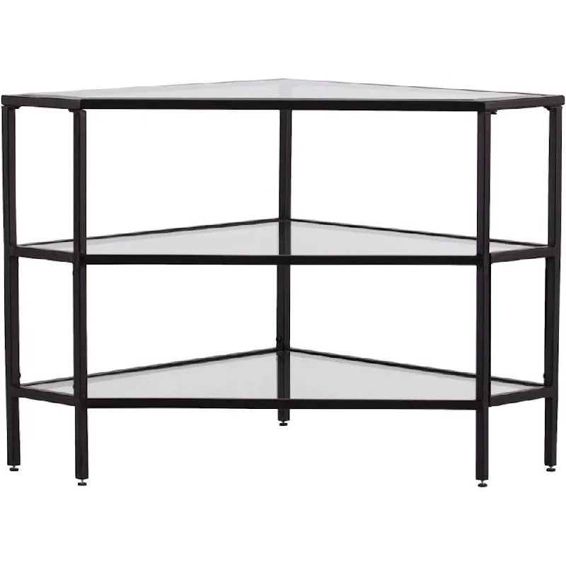 SEI Furniture - Niles TV Stand for Most Flat-Panel TVs Up to 32.5" Wide - Black