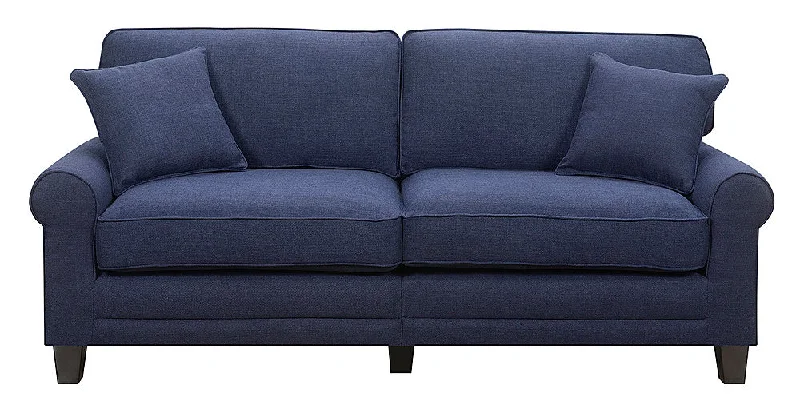 Serta Copenhagen 73" Sofa Navy Blue