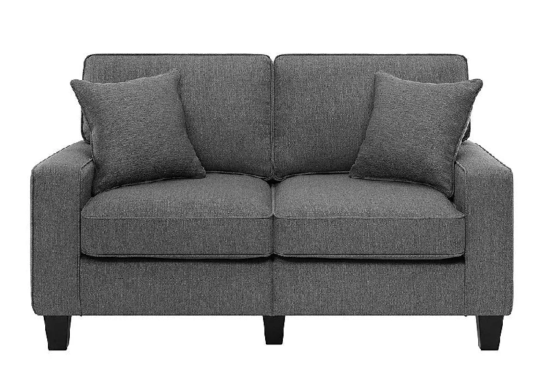 Serta Palisades 61" Loveseat Gray