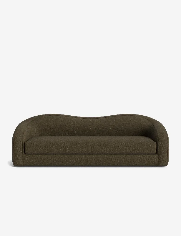 Olive Performance Linen