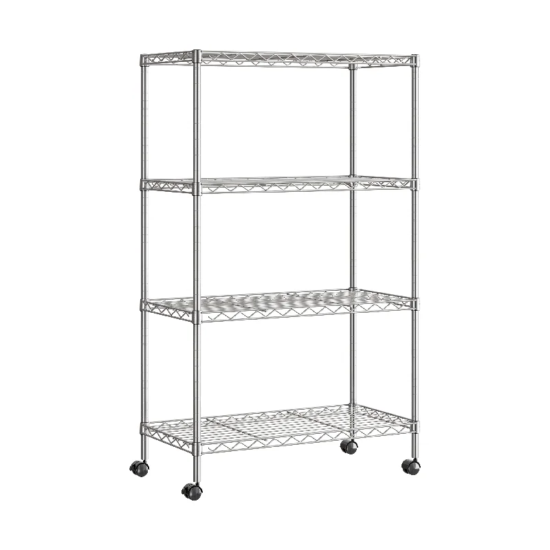 4-Tier Steel Shelving