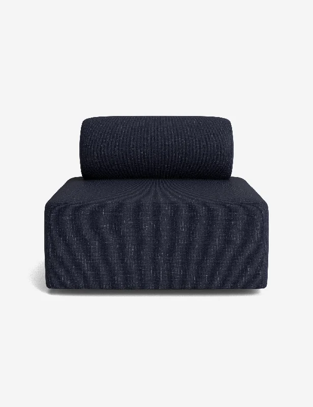 Navy Performance Linen