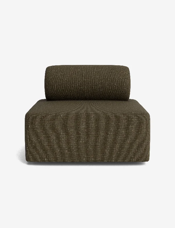 Olive Performance Linen