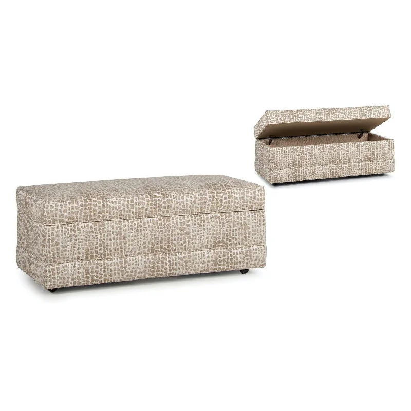 Smith Brothers Storage Ottoman with Baseband (901)