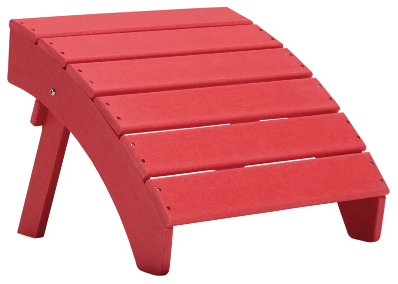 Sundown Treasure Ottoman Red by Ashley Furniture