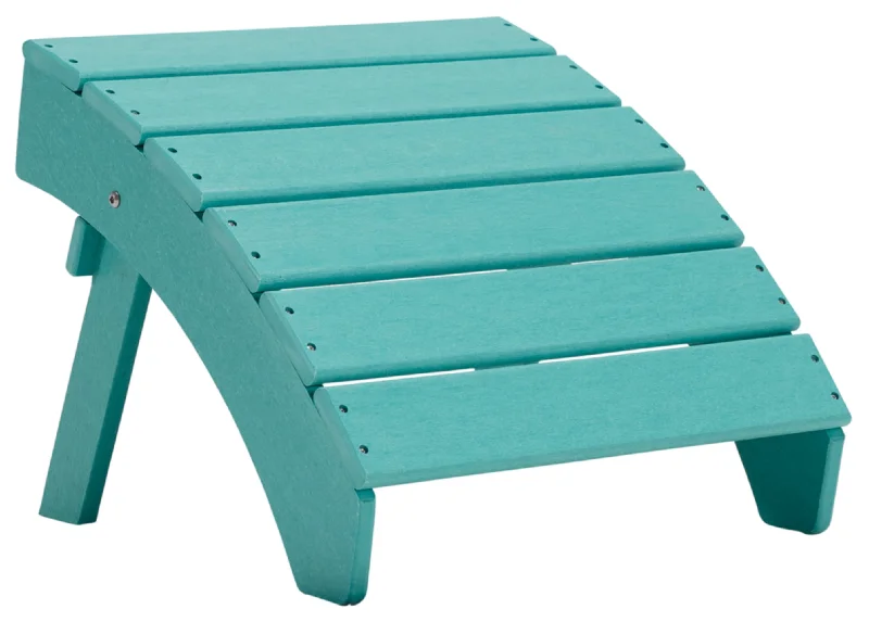 Sundown Treasure Ottoman Turquoise by Ashley Furniture