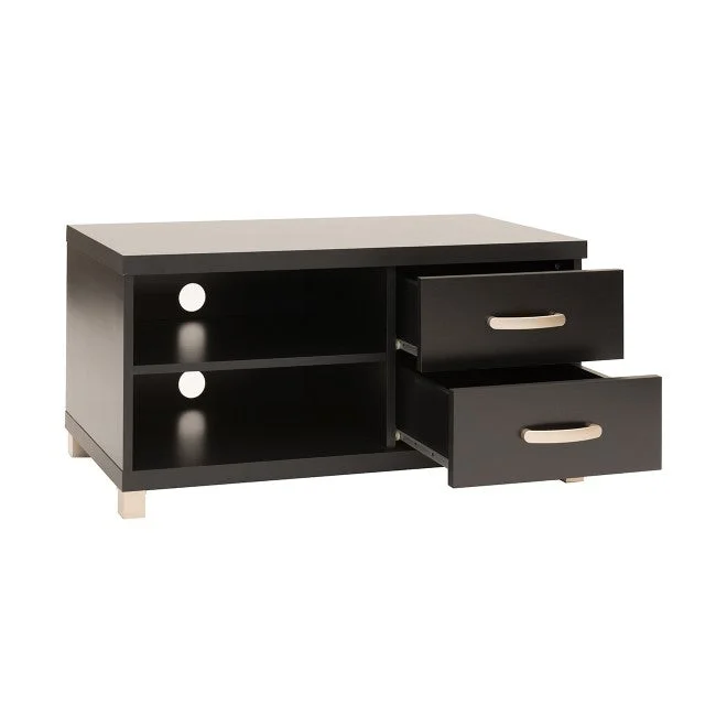 Techni Mobili 8896-BK Modern TV Stand with Storage for TVs Up To 40", Black