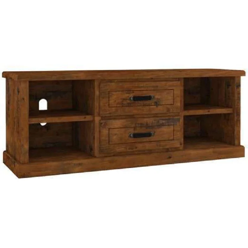 Tobago TV Unit L1660 x W480 x H640mm Pine Timber